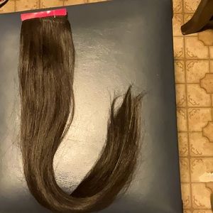NWT-25” Real Hair Extensions in Dark Brown